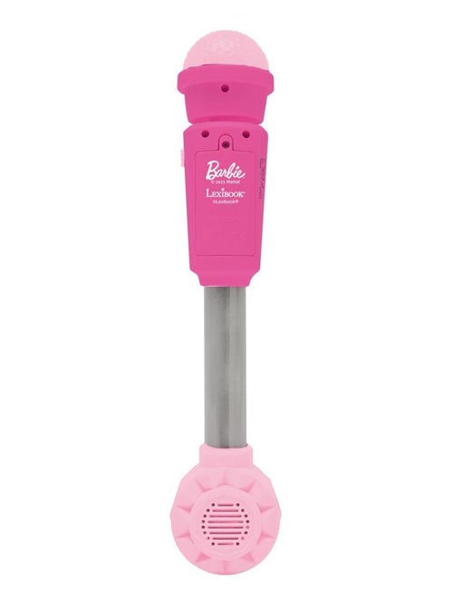 Barbie trendy verlichtingsmicrofoon met luidspreker (aux-in), melodieën en geluidseffecten - Kiabi Barbie trendy verlichtingsmicrofoon met luidspreker (aux-in), melodieën en geluidseffecten - Kiabi