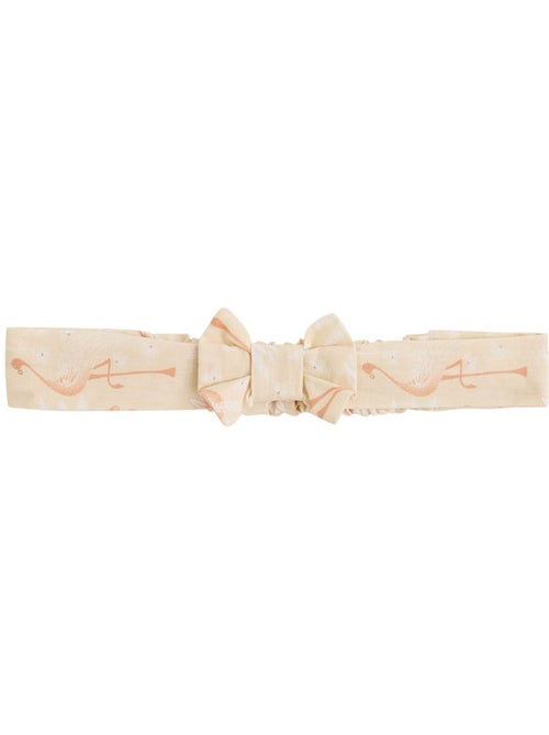 Barboteuse b?b? en broderie anglaise + headband Po?sie d'?t? - Kiabi