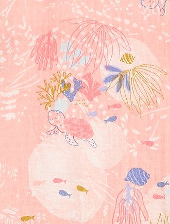 Barboteuse en gaze de coton 'Petit Béguin'