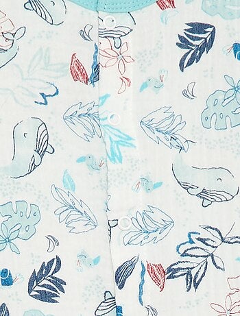 Barboteuse manches courtes 'Petit Béguin'