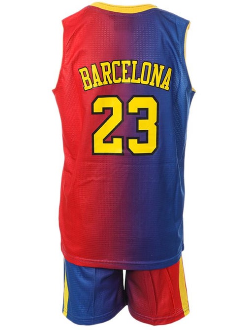 Barcelona Basketbalset Blauw/Rood voor Kinderen - Sport Zone - Kiabi