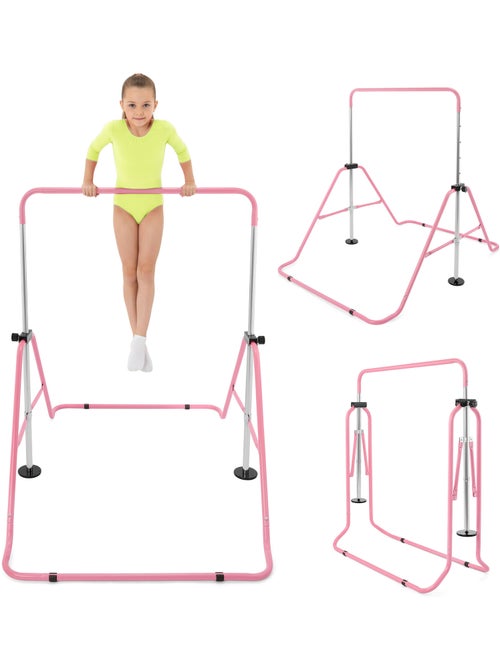 Barre de gymnastique enfant hypermotion réglable et pliable dès 3 ans - Kiabi