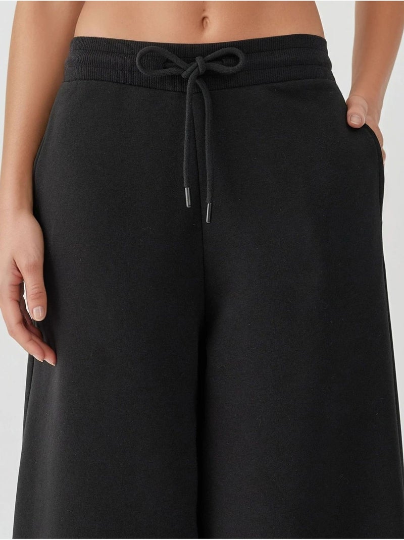 Barrel fit basic raised joggingbroek hiccup Zwart - Kiabi
