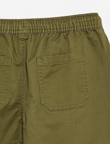 Barrel fit-broek met trekkoordjes