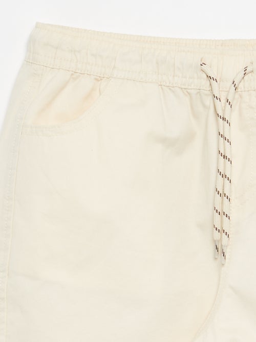 Barrel fit-broek met trekkoordjes - Kiabi Barrel fit-broek met trekkoordjes - Kiabi