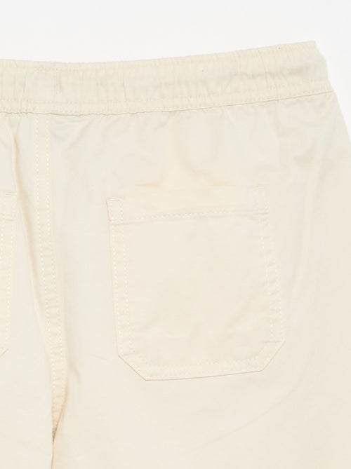 Barrel fit-broek met trekkoordjes - Kiabi Barrel fit-broek met trekkoordjes - Kiabi