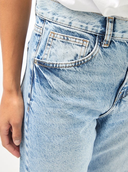 Barrel jeans van katoen - Kiabi