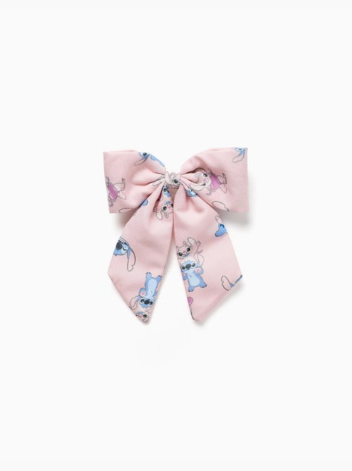 Barrette à cheveux avec nœud et imprimé Stitch - Kiabi