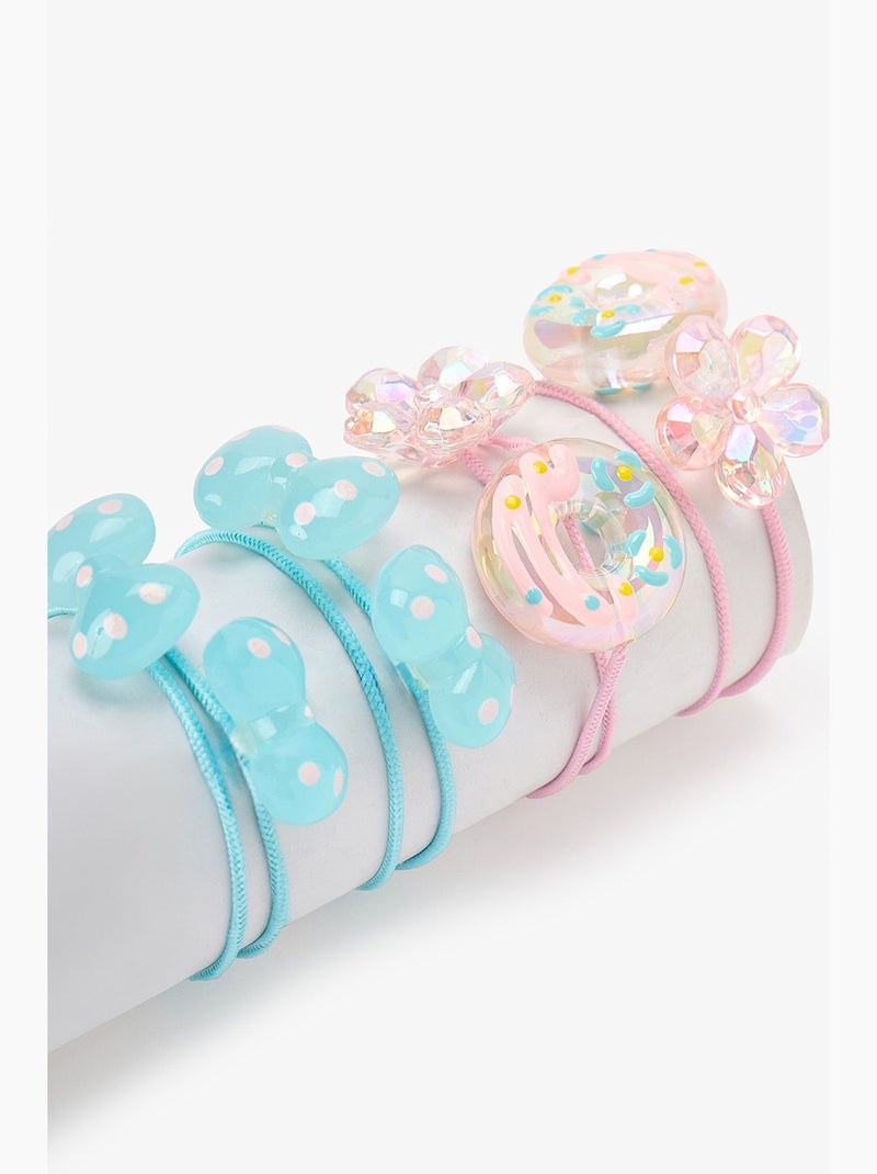 Barrette sugar pour fille penti Bleu Rose Blanc - Kiabi