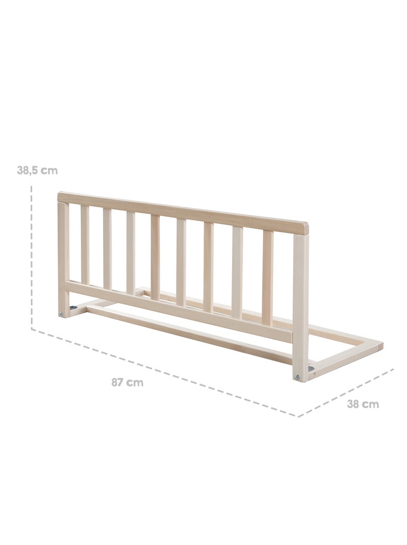 Barrière de lit enfant en bois massif - Protection anti-chute 'Roba' Bois naturel - Kiabi