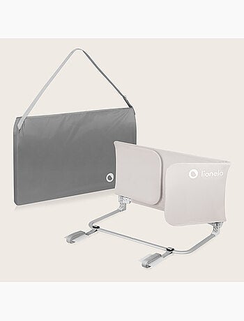Barrière de lit LIONELO Lora - Pliable - Protection anti-chute - Sac inclus