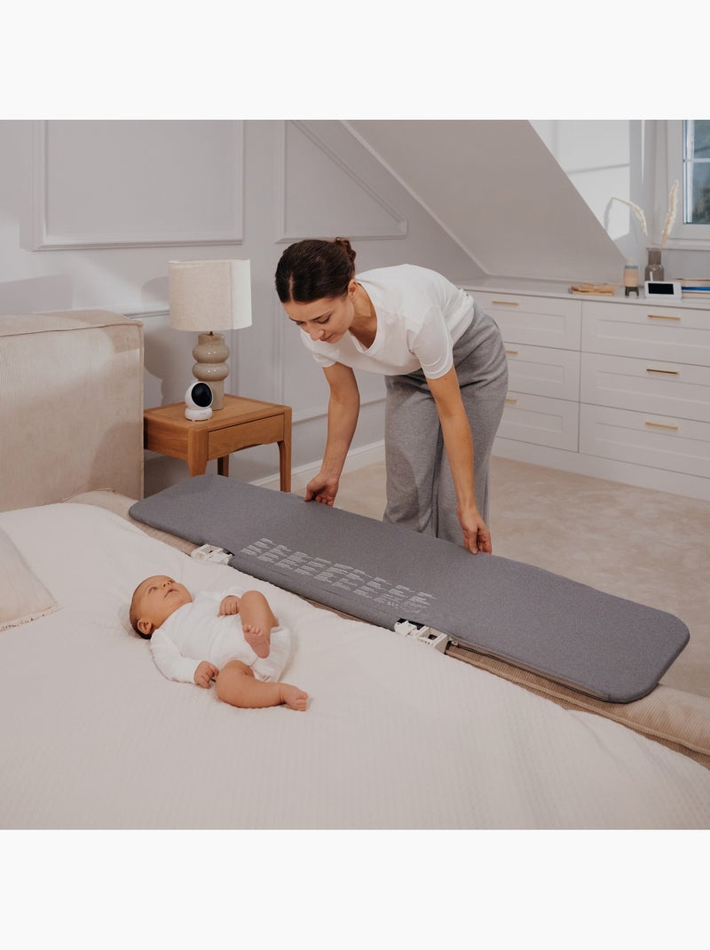 Barrière de lit LIONELO Lora - Pliable - Protection anti-chute - Sac inclus Beige - Kiabi