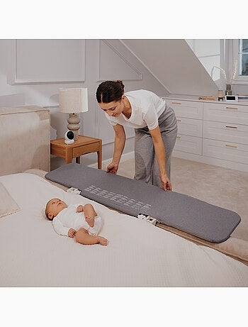Barrière de lit LIONELO Lora - Pliable - Protection anti-chute - Sac inclus