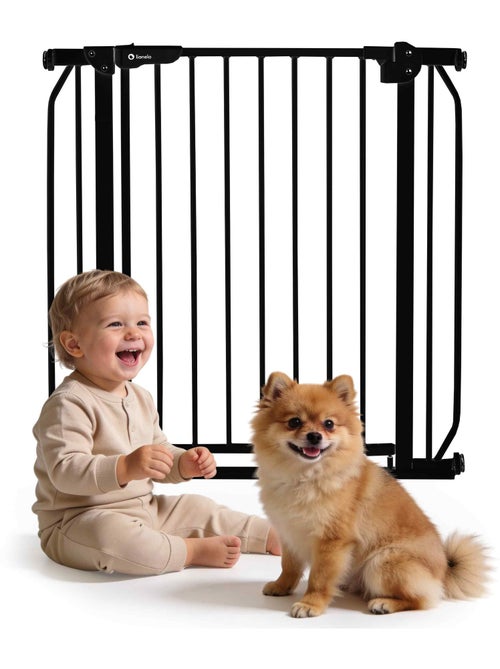 Barrière de sécurité bébé LIONELO Truus Slim - 75-105 cm - Fixation par pression - Sans perçage - Kiabi