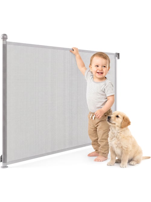 Barrière de sécurité enroulable enfant moby-system safeguard 140 cm - Kiabi Barrière de sécurité enroulable enfant moby-system safeguard 140 cm - Kiabi