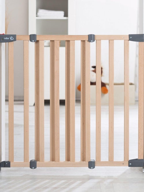 Barrière de sécurité extensible en bois massif Safety Up - ROBA - Kiabi