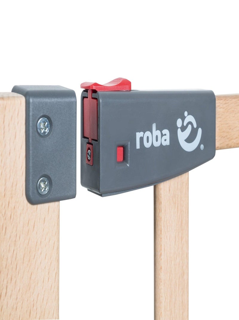 Barrière de sécurité extensible en bois massif Safety Up - ROBA Marron clair - Kiabi
