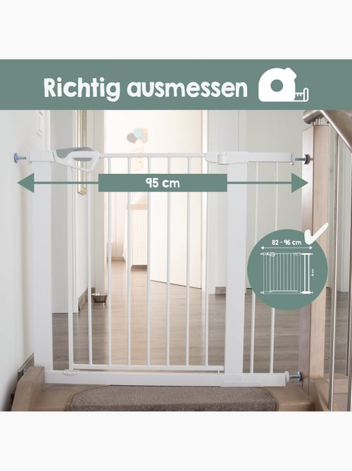 Barrière de sécurité porte et escalier minimaliste easySafe+ Roba - Kiabi