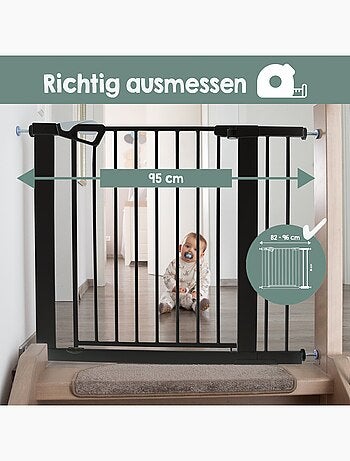 Barrière de sécurité porte et escalier minimaliste easySafe+ Roba