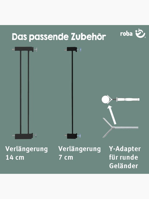 Barrière de sécurité porte et escalier minimaliste easySafe+ Roba - Kiabi