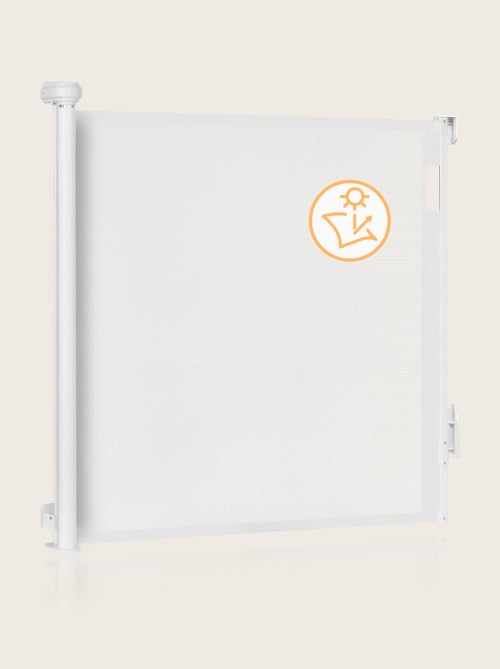 Barrière de sécurité rétractable - LIONELO Thea - 85 x 140 cm - Pas de seuil - Kiabi Barrière de sécurité rétractable - LIONELO Thea - 85 x 140 cm - Pas de seuil - Kiabi