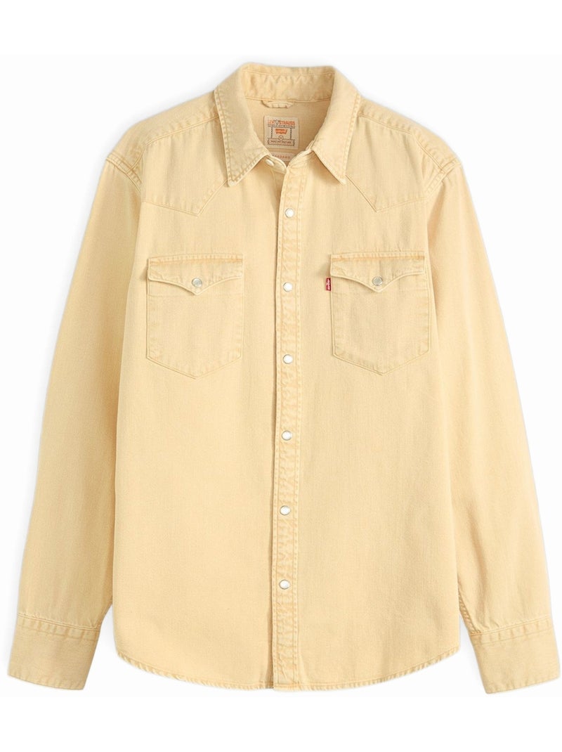 Barstow westernhemd - Levi's Beige - Kiabi