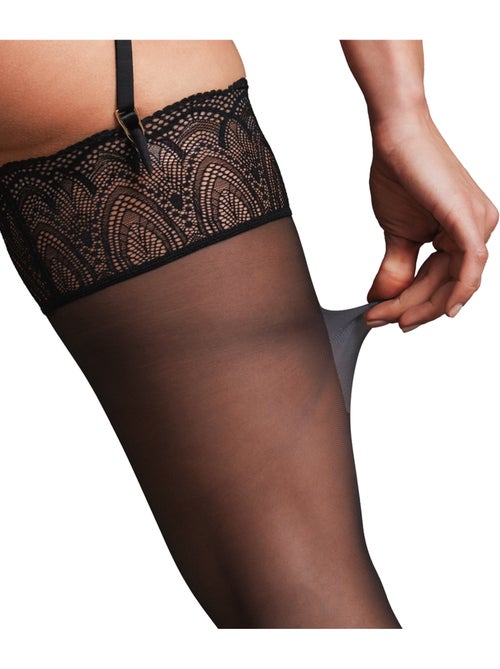 Bas autofixants 20 deniers inouie - rougegorge lingerie - Kiabi