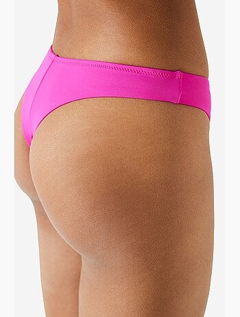 Bas de bikini basic à encolure v profonde penti