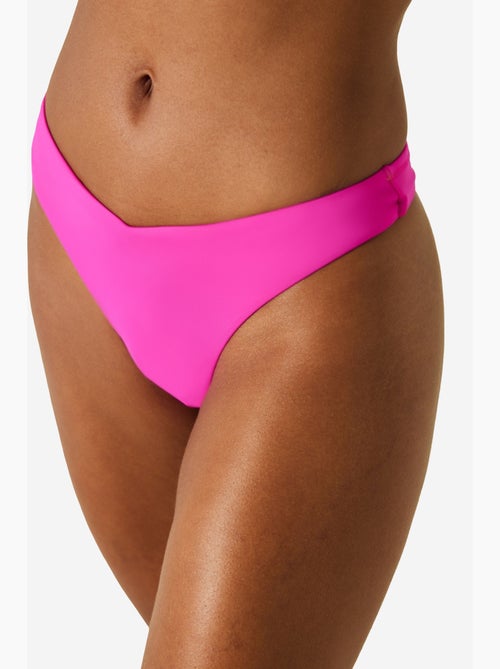 Bas de bikini basic à encolure v profonde penti - Kiabi Bas de bikini basic à encolure v profonde penti - Kiabi