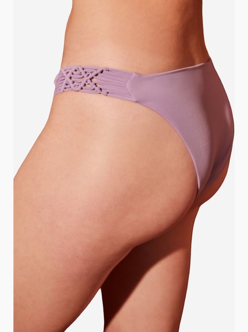Bas de bikini basic macrame penti - Kiabi Bas de bikini basic macrame penti - Kiabi