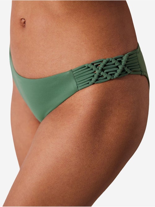 Bas de bikini basic macrame penti - Kiabi Bas de bikini basic macrame penti - Kiabi