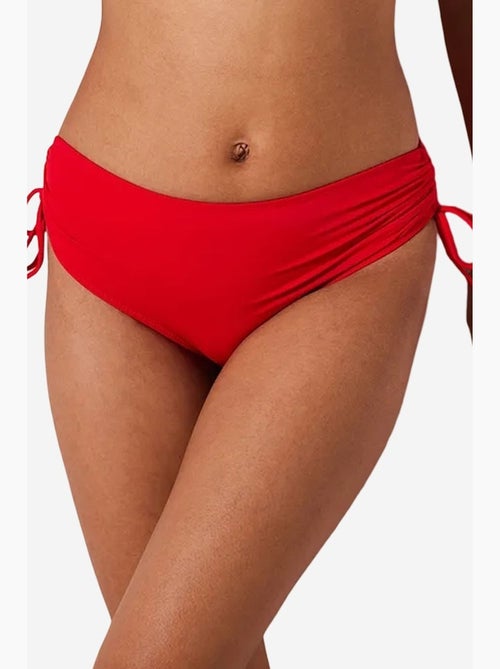 Bas de bikini basic taille haute avec anneau penti - Kiabi Bas de bikini basic taille haute avec anneau penti - Kiabi