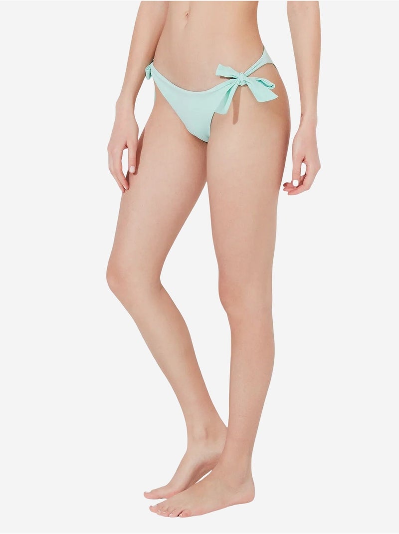 Bas de bikini brésilien basic penti Vert menthe - Kiabi
