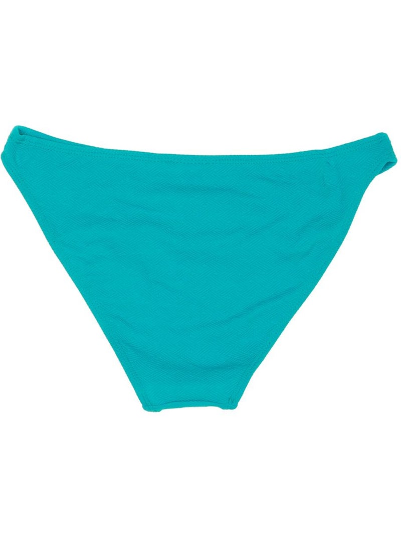 Bas de Bikini Femme Sun Project Basics Bleu turquoise - Kiabi