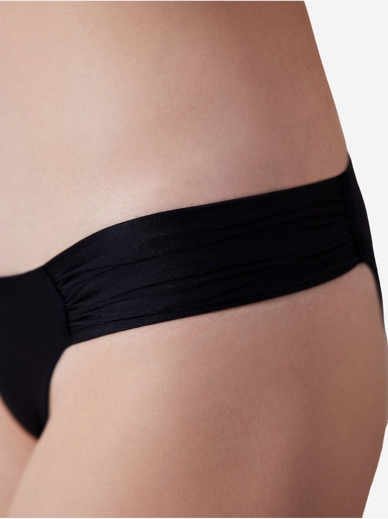 Bas de bikini hipkini penti Noir - Kiabi