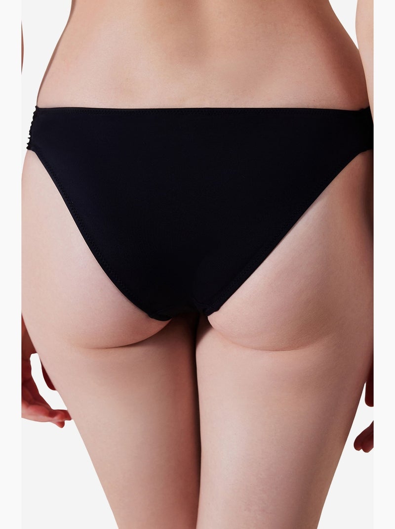 Bas de bikini hipkini penti Noir - Kiabi