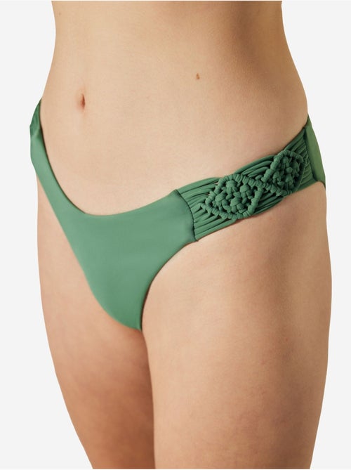 Bas de bikini laguna à détail macramé penti - Kiabi Bas de bikini laguna à détail macramé penti - Kiabi