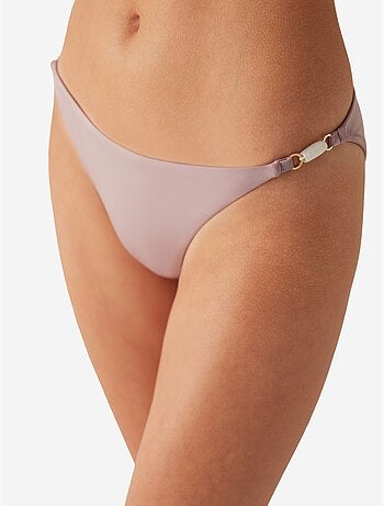 Bas de bikini lisa avec détail accessoire sur les côtés penti