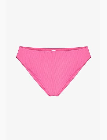 Bas de bikini nena brillant texturé taille mi-haute penti