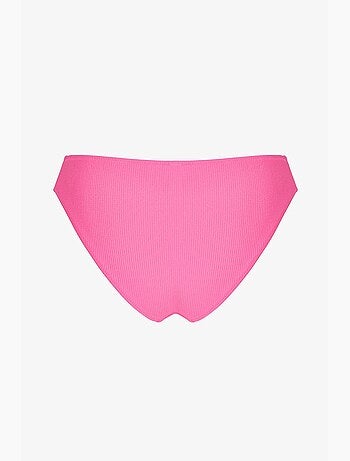 Bas de bikini nena brillant texturé taille mi-haute penti
