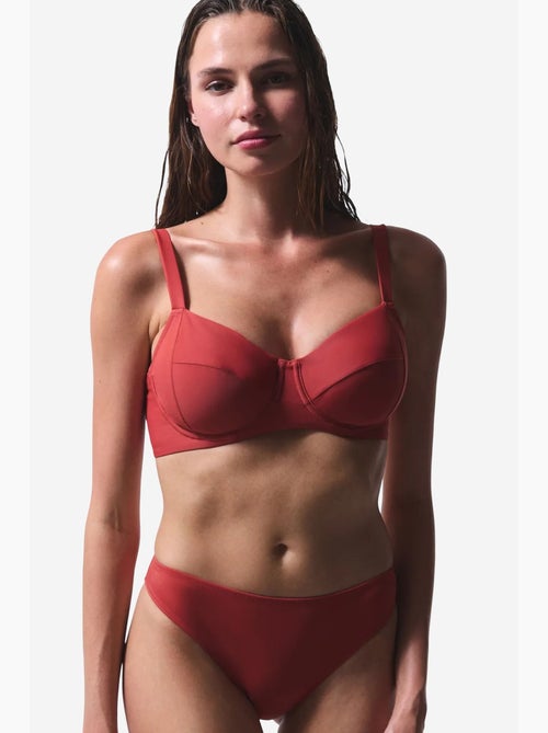 Bas de bikini slip taille moyenne penti - Kiabi Bas de bikini slip taille moyenne penti - Kiabi