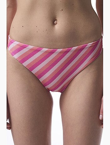 Bas de bikini sura rayé penti