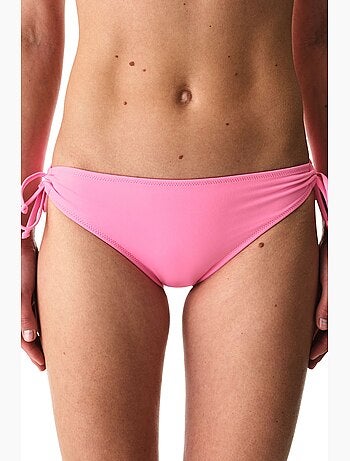 Bas de bikini taille basse à anneaux penti