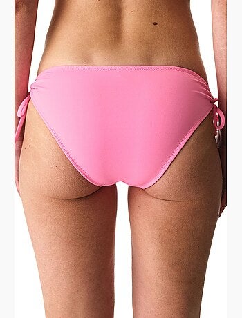 Bas de bikini taille basse à anneaux penti