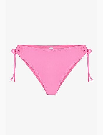 Bas de bikini taille basse à anneaux penti