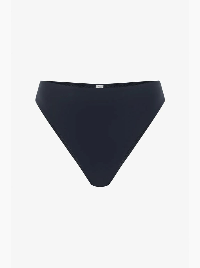 Bas de bikini taille haute penti Noir - Kiabi