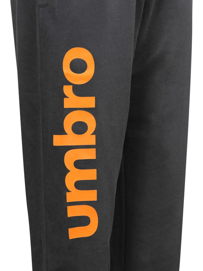 Bas de jogging fin homme imprimé relief sur jambe modèle  umbro Gris - Kiabi