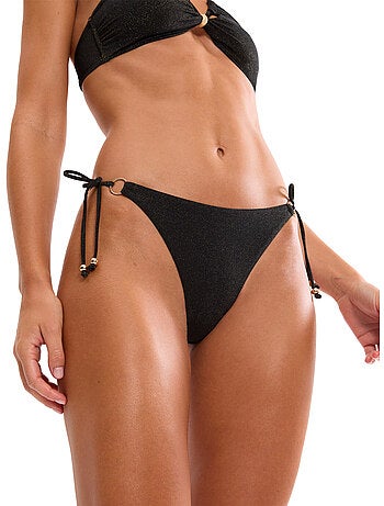 Bas maillot brésilien de bain à nouettes summer sunset