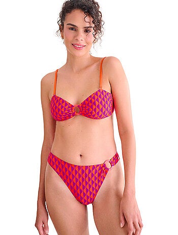 Bas maillot brésilien de bain échancré aruba
