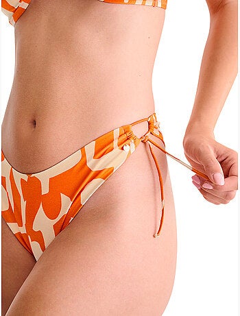 Bas maillot brésilien de bain échancré aswan